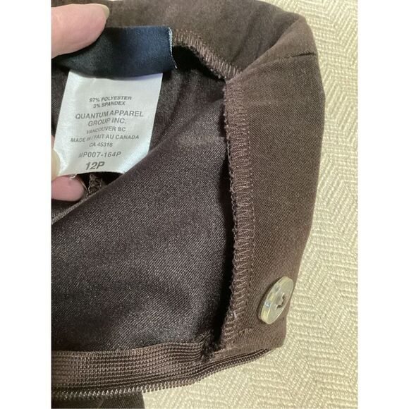 Vintage Women’s Brown Wide Leg Trousers 12P - Picture 9 of 9